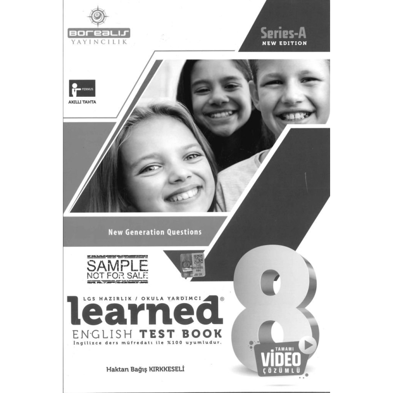 SERİES A LEARNED ENGLISH TEST BOOK