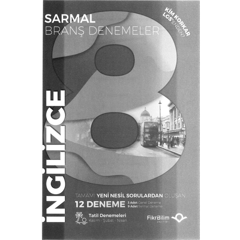 SARMAL BRANŞ DENEMELERİ İNGİLİZCE 12 DENEME