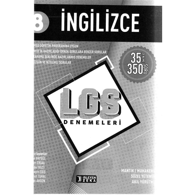 İNGİLİZCE LGS DENEMELERİ