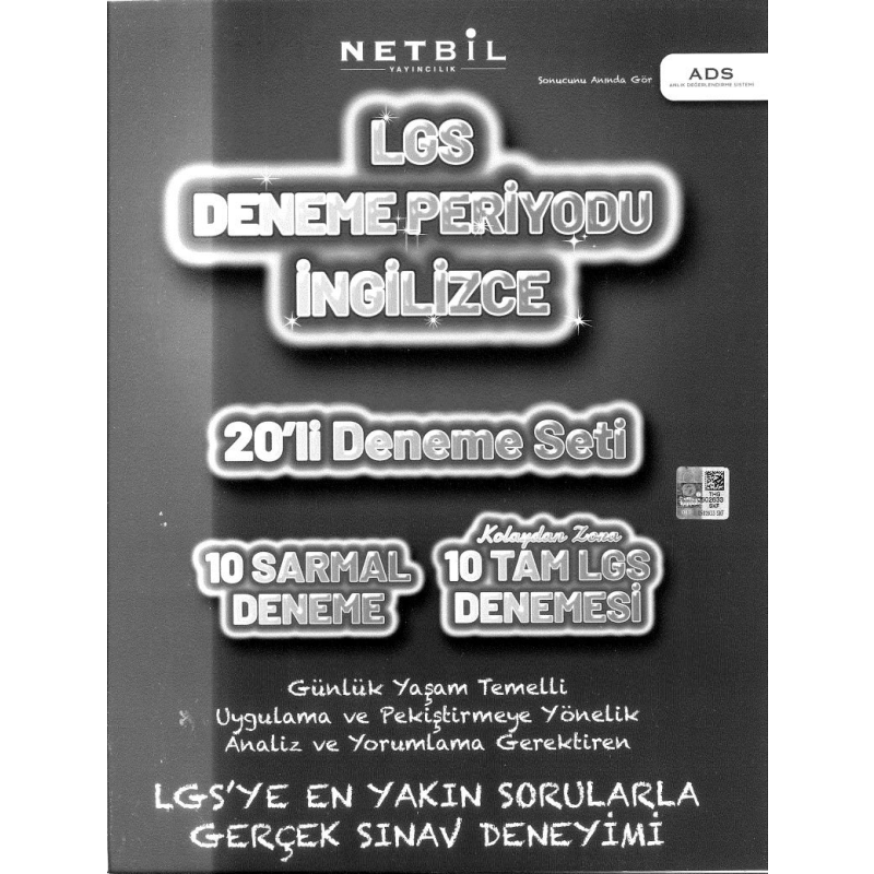 LGS DENEME PERİYODU İNGİLİZCE 20'Lİ DENEME SETİ