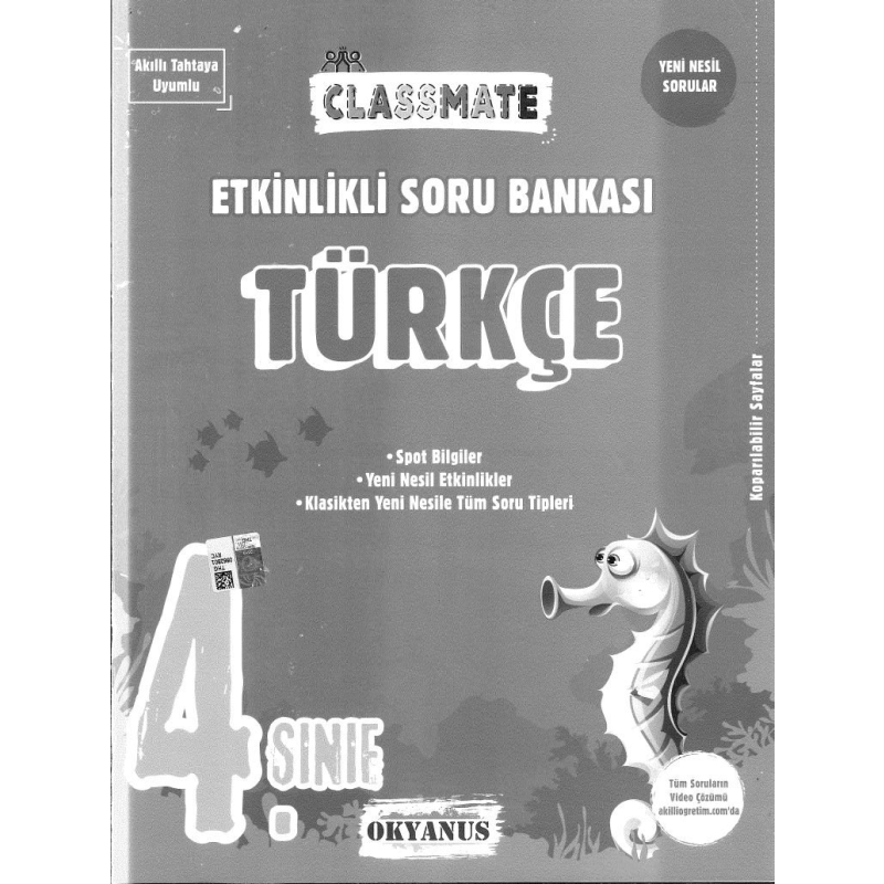 CLASSMATE TÜRKÇE SORU BANKASI