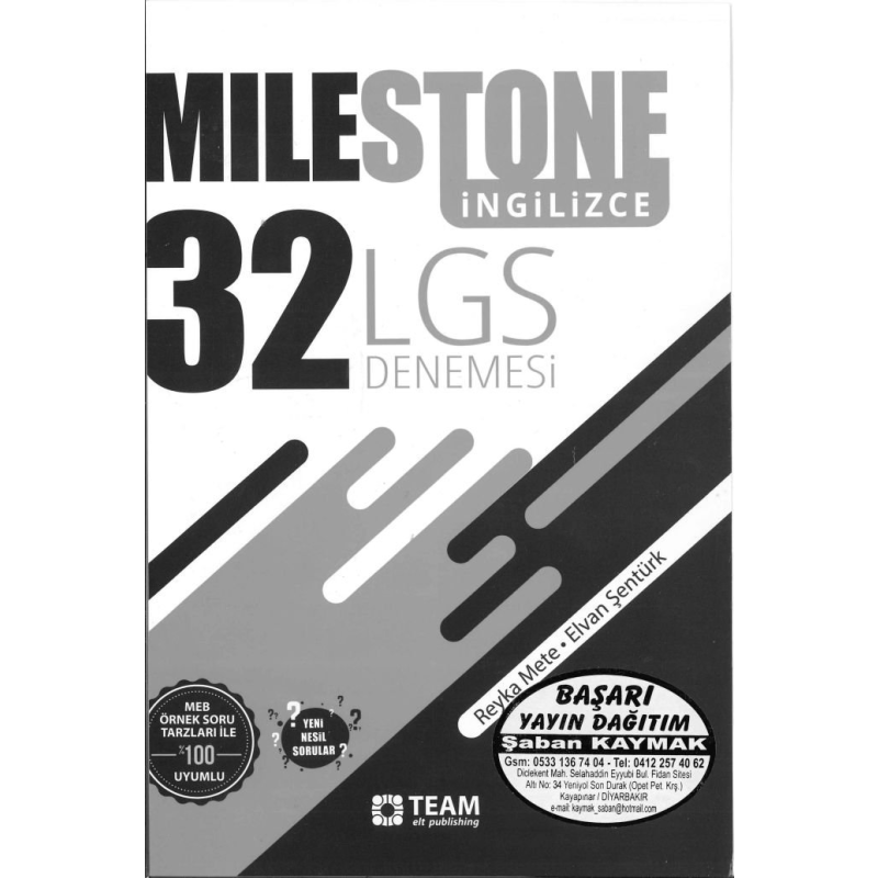 MILESTONE İNGİLİZCE 32 LGS DENEMESİ