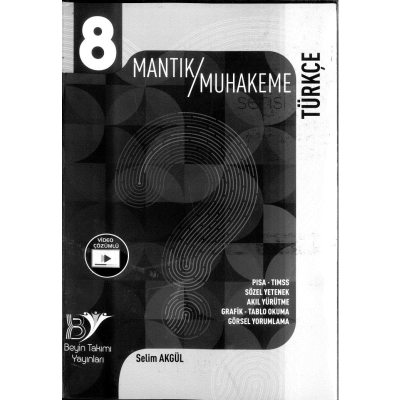 MANTIK/MUHAKEME TÜRKÇE