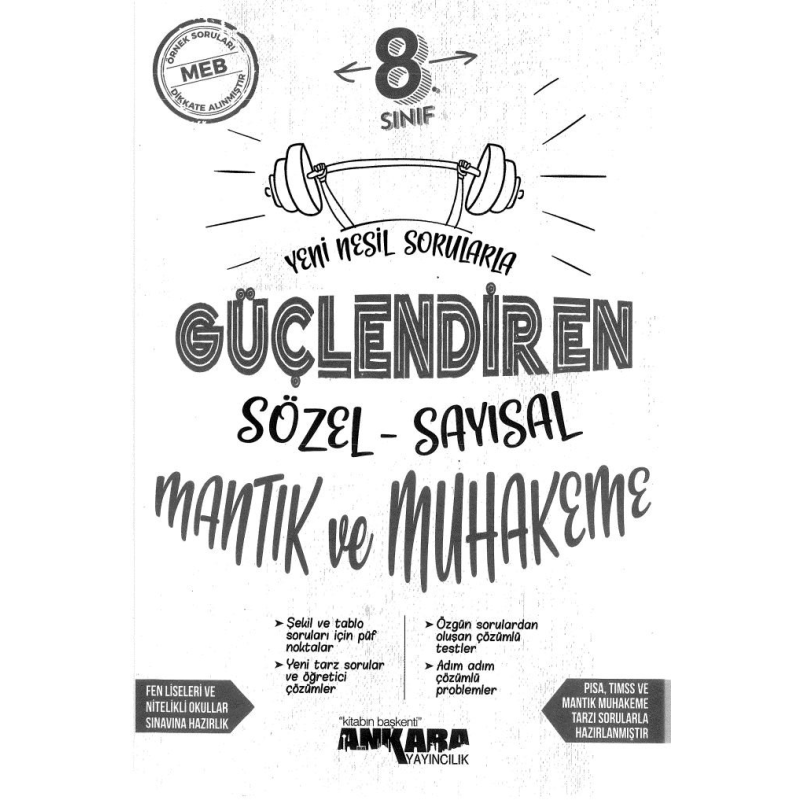 GÜÇLENDİREN SÖZEL-SAYISAL MANTIK VE MUHAKEME