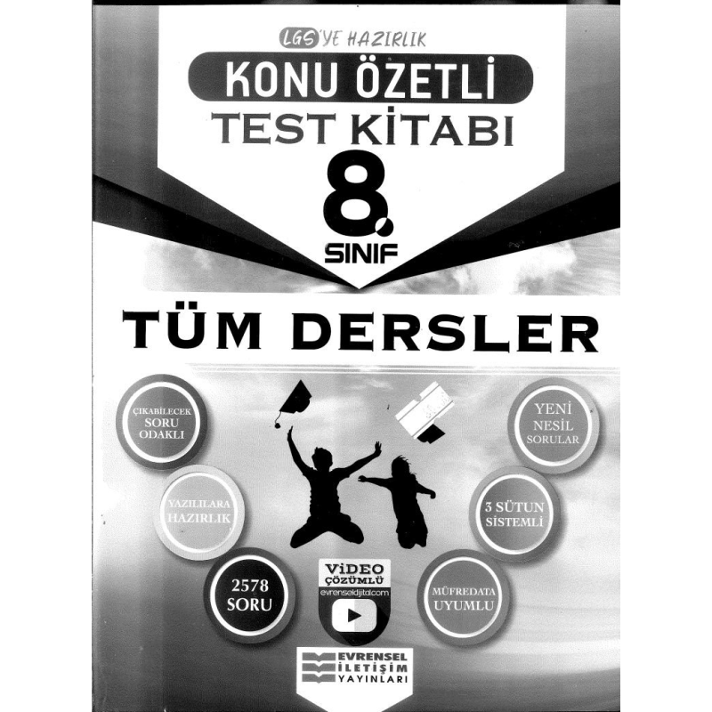 KONU ÖZETLİ TEST KİTABI TÜM DERSLER