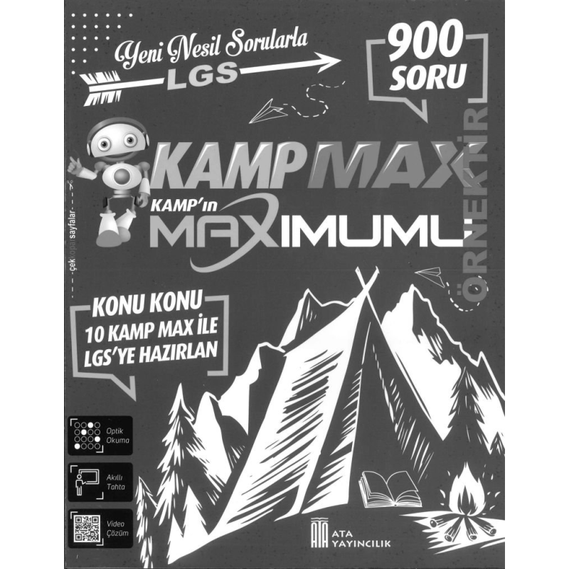 YENİ NESİL SORULARLA LGS KAMPMAX KAMP'IN MAXIMUMU 900 SORU