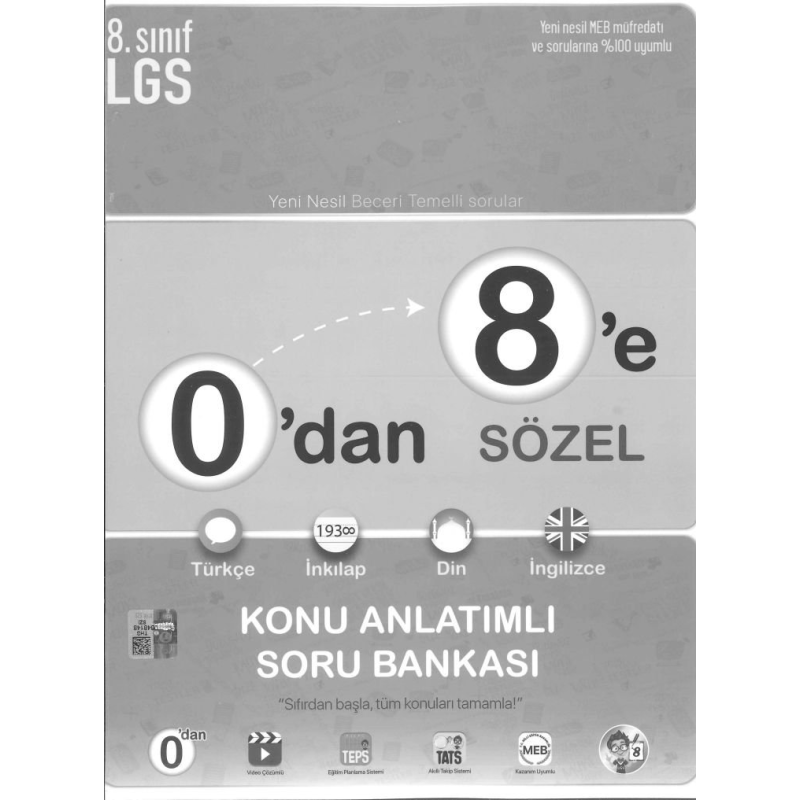 LGS 0'DAN 8'E SÖZEL KONU ANLATIMLI SORU BANKASI