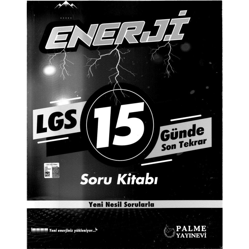 ENERJİ LGS 15 GÜNDE SON TEKRAR SORU KİTABI