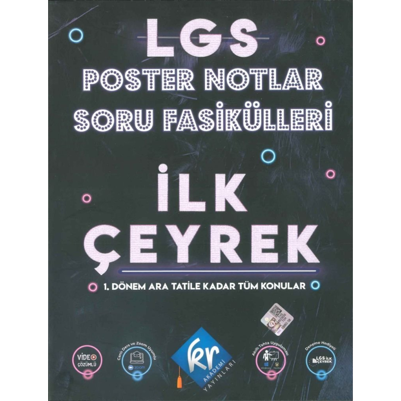 LGS POSTER NOTLAR SORU FASİKÜLLERİ İLK ÇEYREK