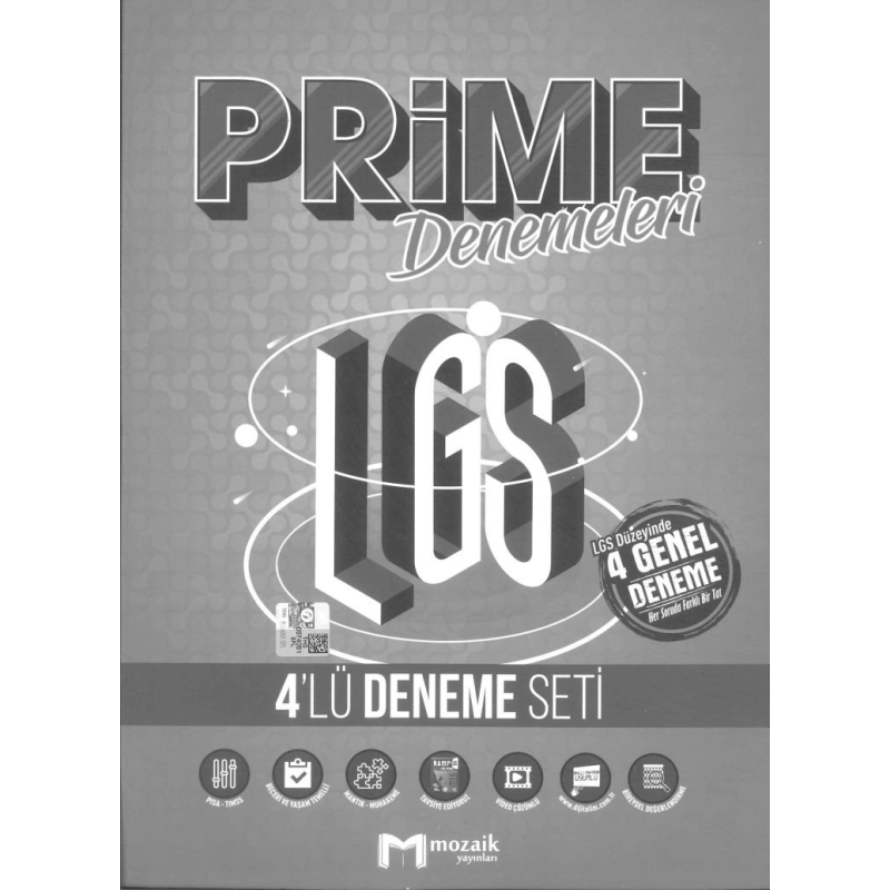 PRIME DENEMELERİ LGS 4'LÜ DENEME SETİ