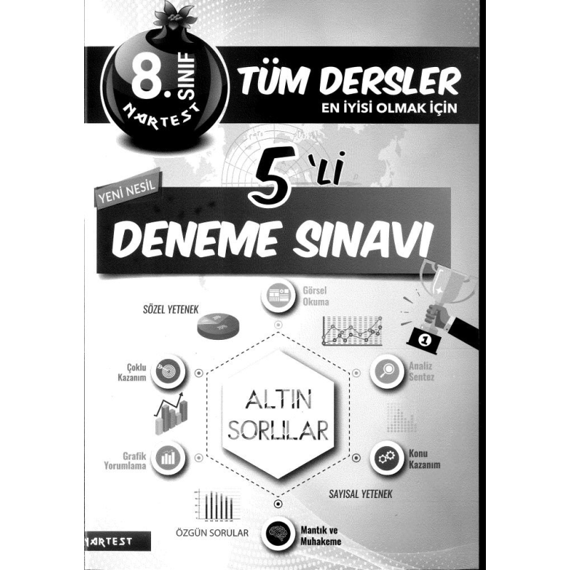 TÜM DERSLER EN İYİSİ OLMAK İÇİN 5'Lİ DENEME SINAVI