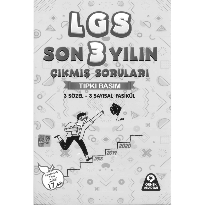 LGS SON 3 YILIN ÇIKMIŞ SORULARI TIPKI BASIM 3 SÖZEL 3 SAYISAL FASİKÜL