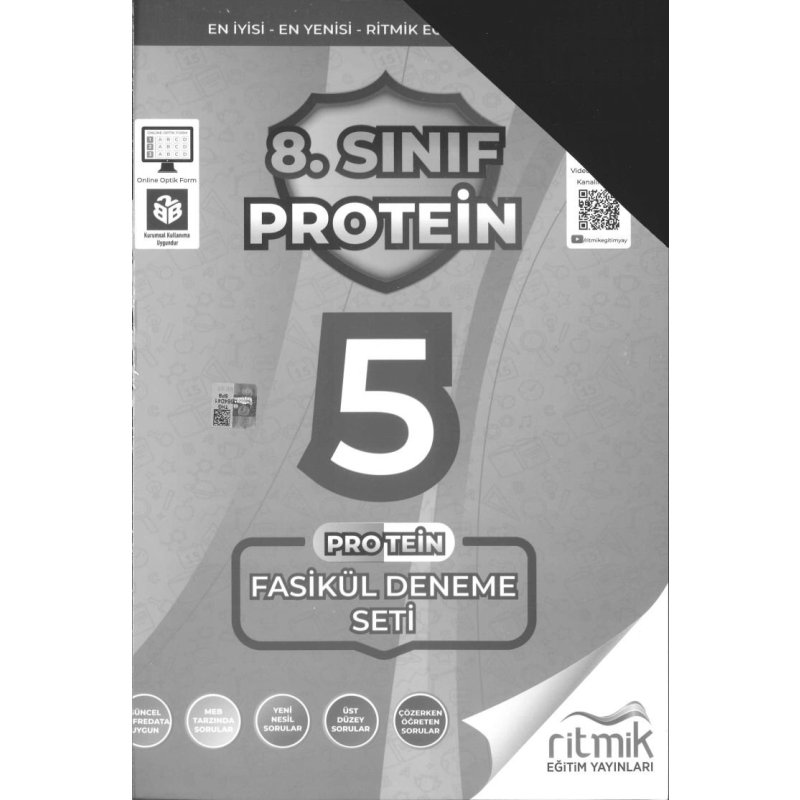 PROTEİN 5 FASİKÜL DENEME SETİ