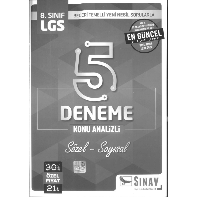 LGS 5 DENEME KONU ANALİZİ SÖZEL SAYISAL