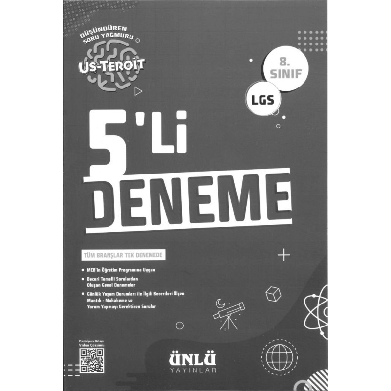 5'Lİ DENEME US-TEROİT DÜŞÜNDÜREN SORU YAĞMURU