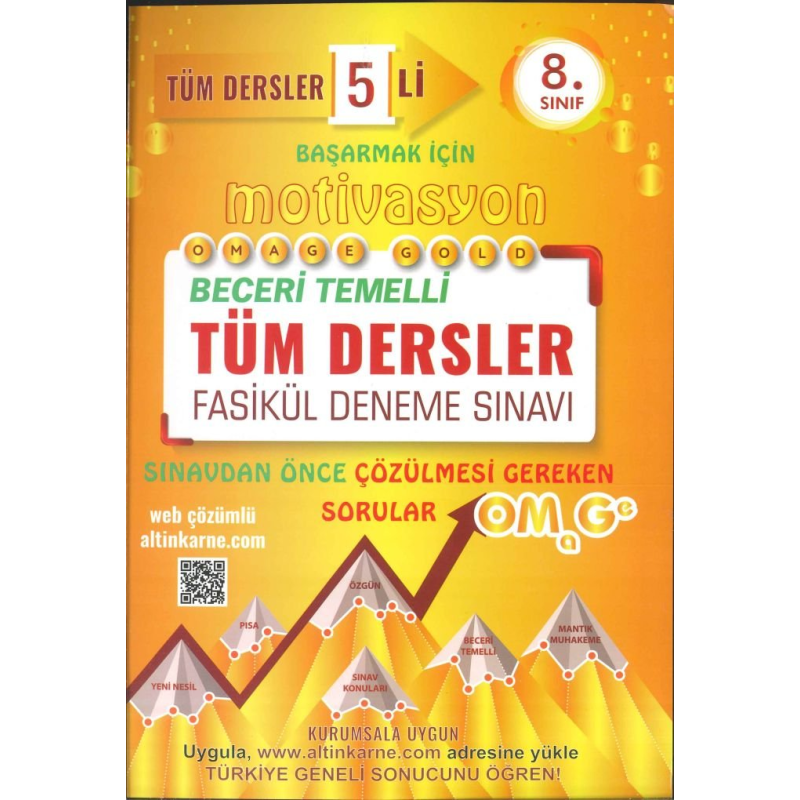 MOTİVASYON BECERİ TEMELLİ TÜM DERSLER FASİKÜL DENEME SINAVI