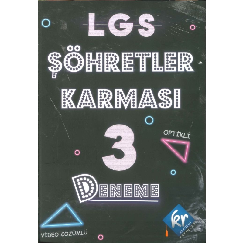 LGS ŞÖHRETLER KARMASI 3 DENEME OPTİKLİ