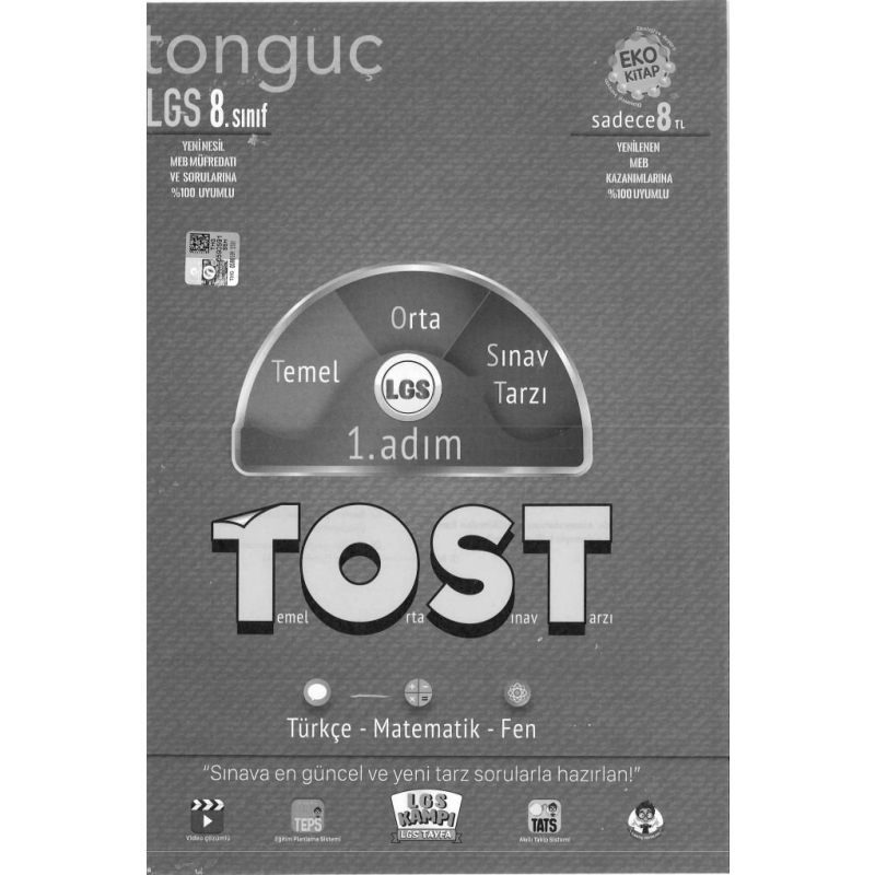 LGS TOST 1. ADIM TEMEL ORTA SINAV TARZI