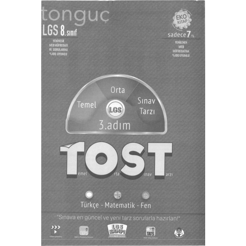 LGS TOST 3. ADIM TEMEL ORTA SINAV TARZI