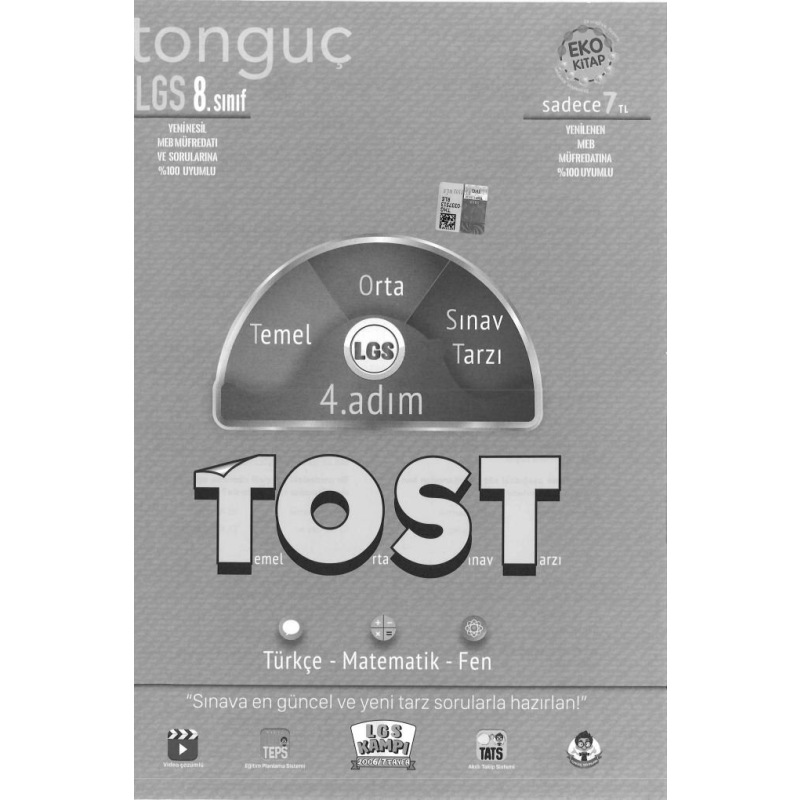 LGS TOST 4. ADIM TEMEL ORTA SINAV TARZI