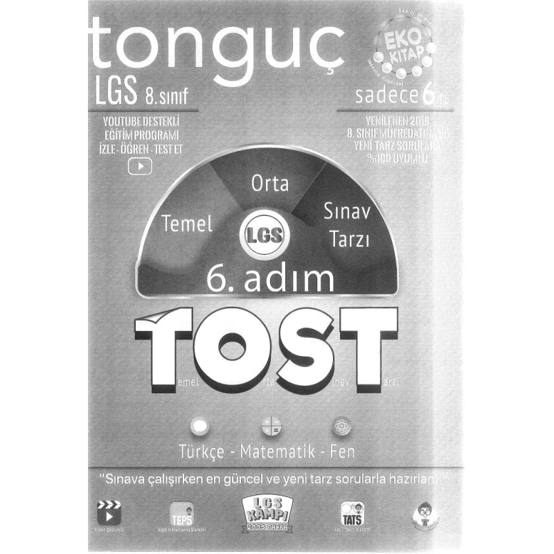LGS TOST 6. ADIM TEMEL ORTA SINAV TARZI