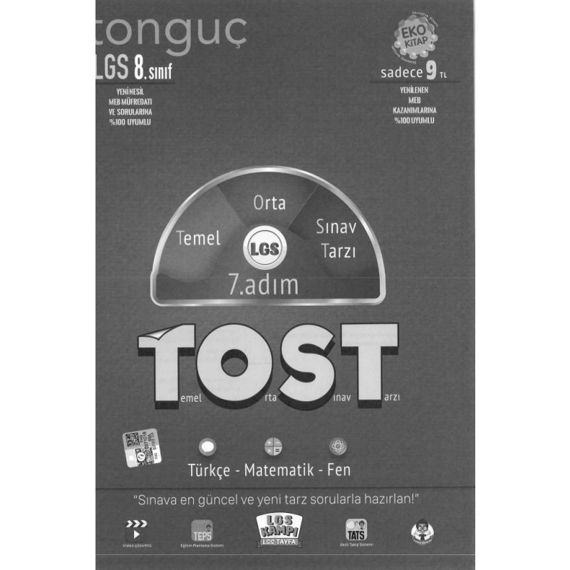 LGS TOST 7. ADIM TEMEL ORTA SINAV TARZI