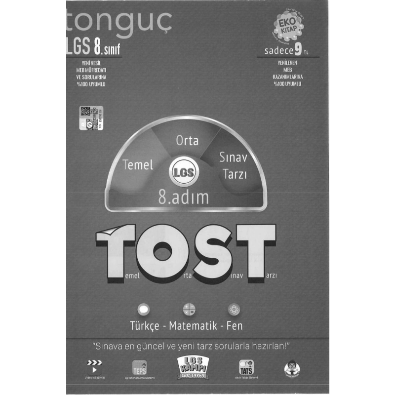 LGS TOST 8. ADIM TEMEL ORTA SINAV TARZI