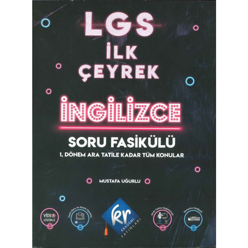 LGS İLK ÇEYREK İNGİLİZCE SORU FASİKÜLÜ