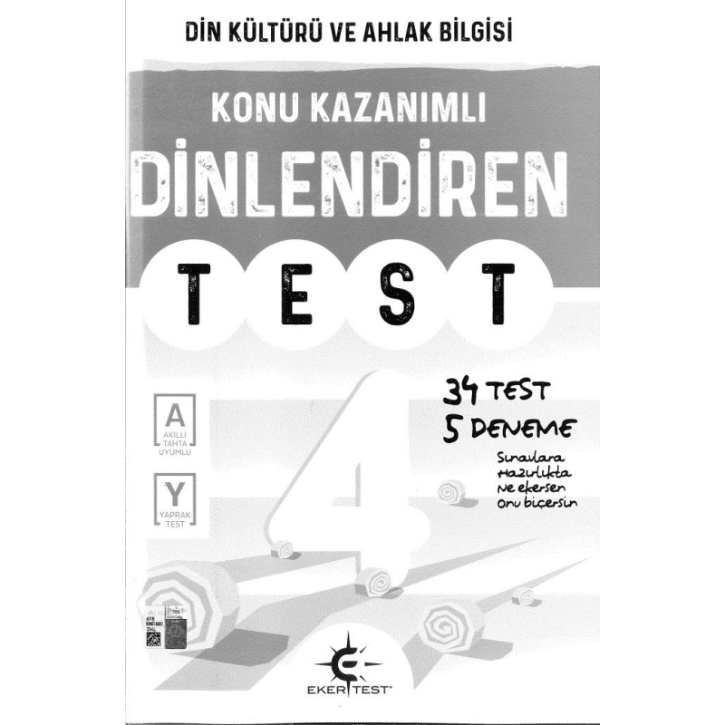 KONU KAZANIMLI DİNLENDİREN TEST