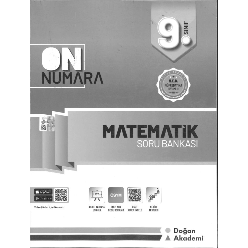 ON NUMARA MATEMATİK SORU BANKASI