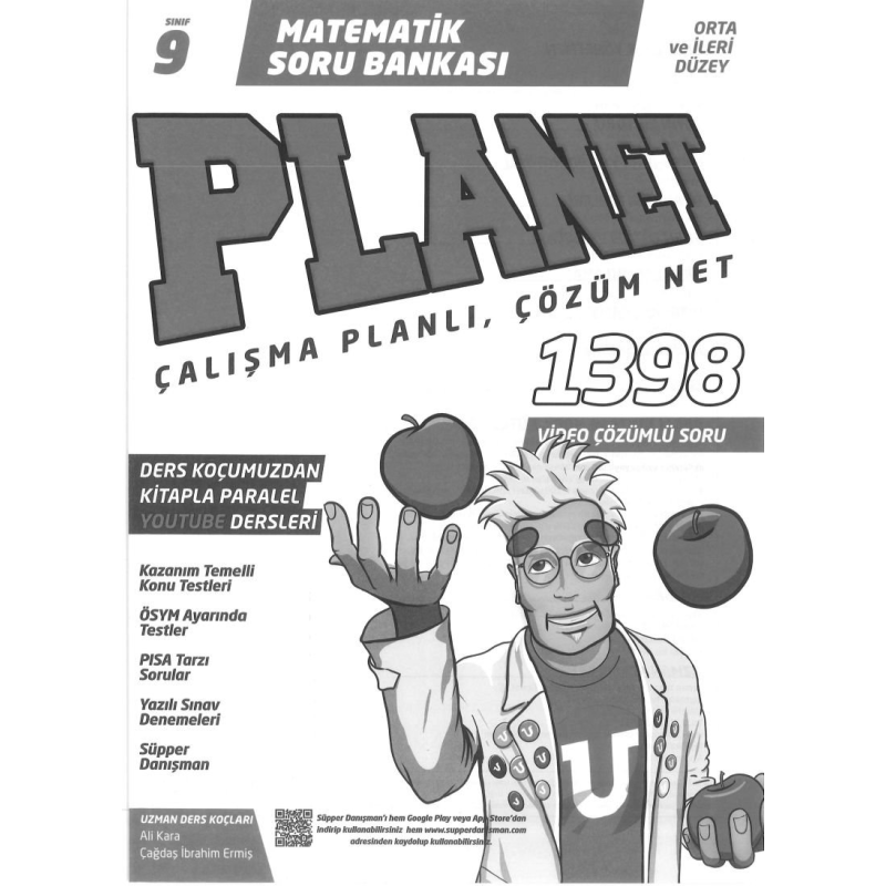 PALNET ÇALIŞMA PLANLI ÇÖZÜM NET 1398 SORU MATEMATİK SORU BANKASI