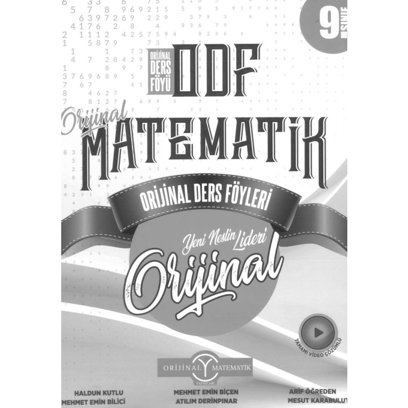 ORİJİNAL DERS FÖYÜ MATEMATİK FÖYLERİ