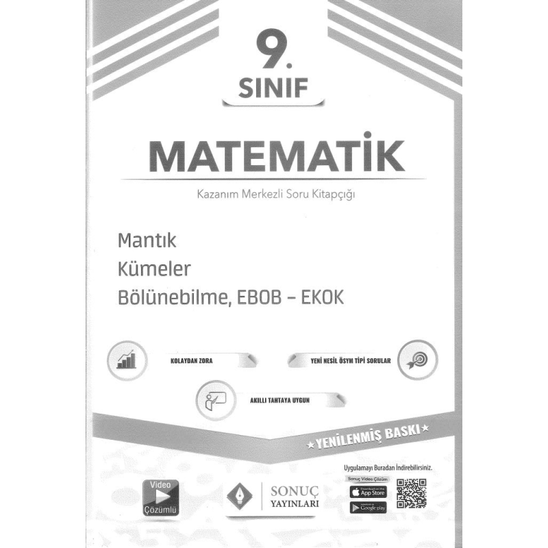 MATEMATİK KAZANIM MERKEZLİ SORU KİTAPÇIĞI