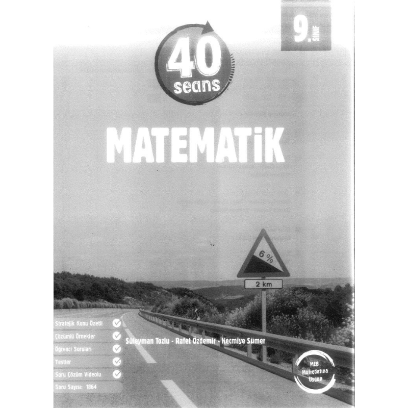 40 SEANS MATEMATİK KONU ÖZETLİ