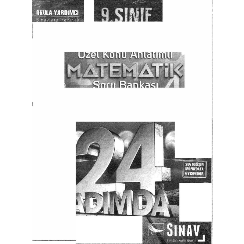 ÖZEL KONU ANLATIMLI MATEMATİK SORU BANKASI 24 ADIMDA