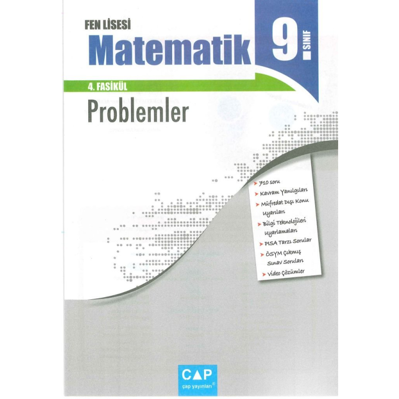 FEN LİSESİ MATEMATİK 4. FASİKÜL PROBLEMLER