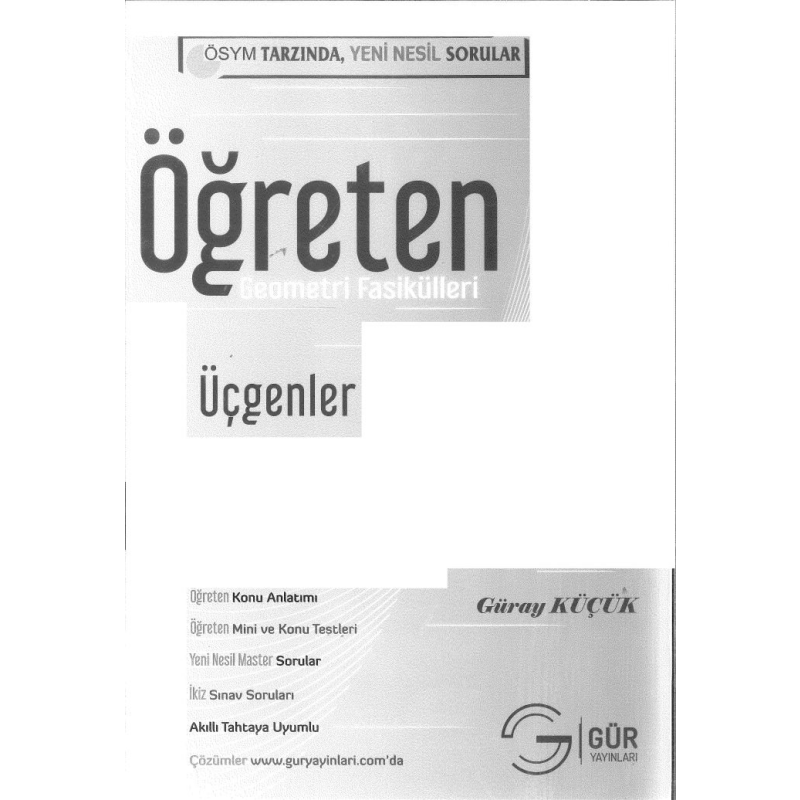 ÖĞRETEN GEOMETRİ FASİKÜLLERİ ÜÇGENLER