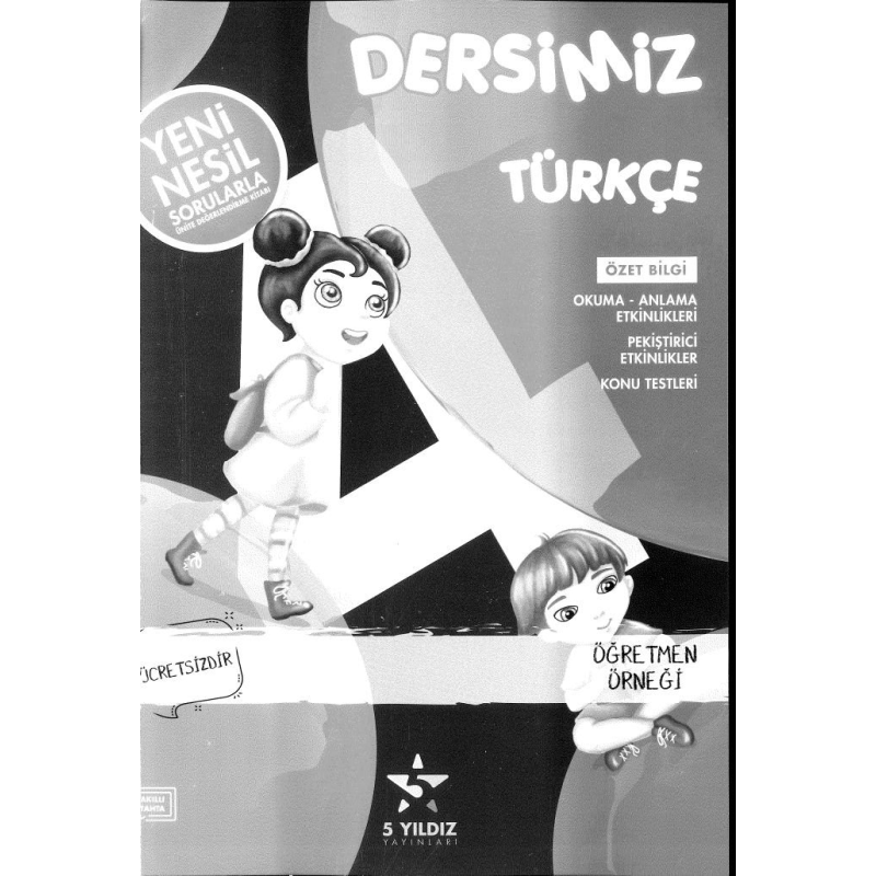 DERSİMİZ TÜRKÇE