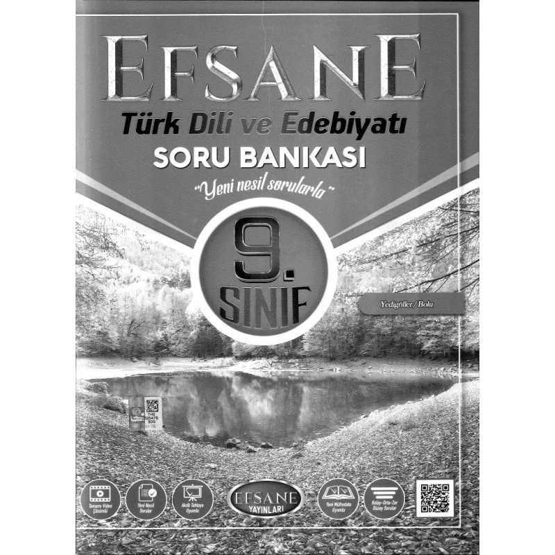 EFSANE TÜRK DİLİ VE EDEBİYATI SORU BANKASI