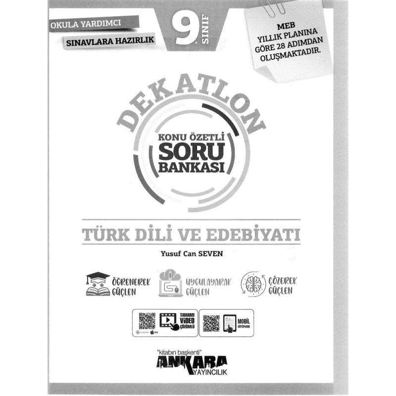 DEAKTLON KONU ÖZETLİ SORU BANKASI TÜRK DİLİ VE EDEBİYATI