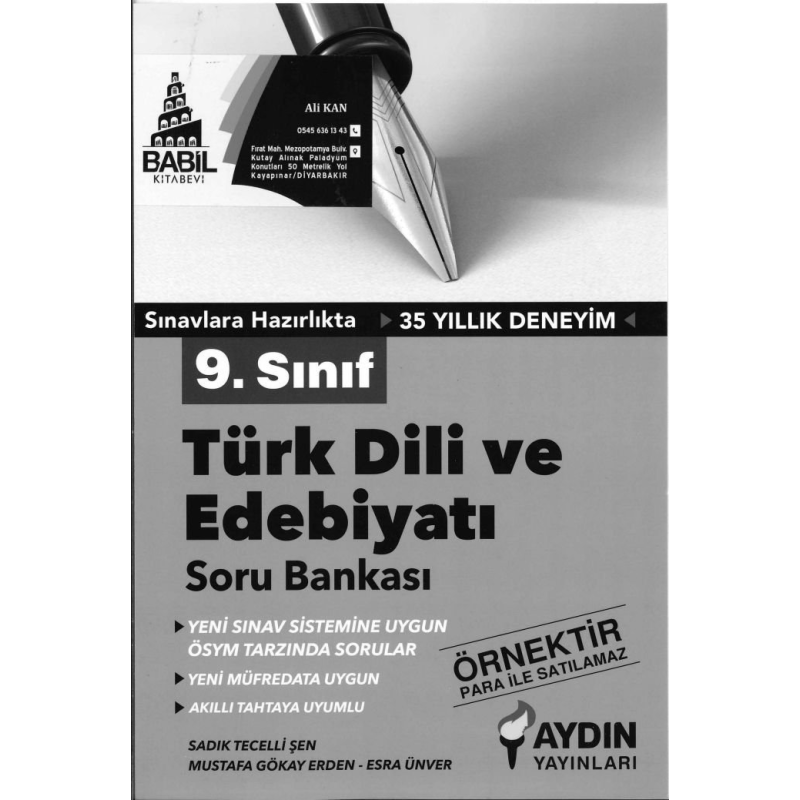 TÜRK DİLİ VE EDEBİYATI SORU BANKASI