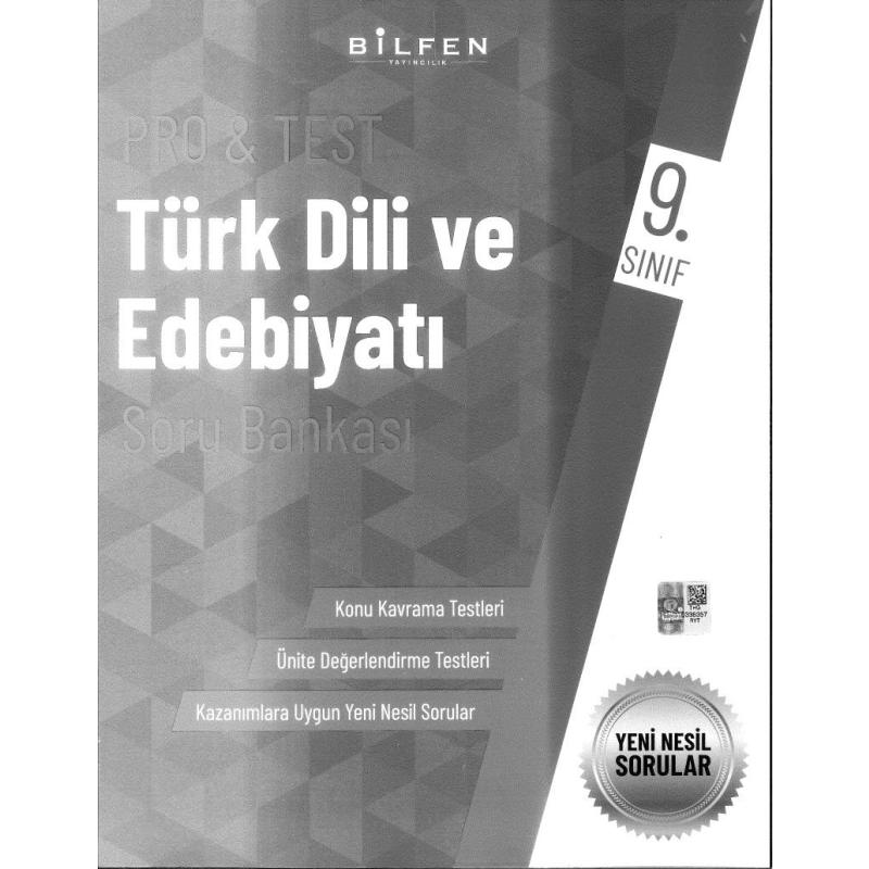 PRO & TEST TÜRK DİLİ VE EDEBİYATI SORU BANKASI