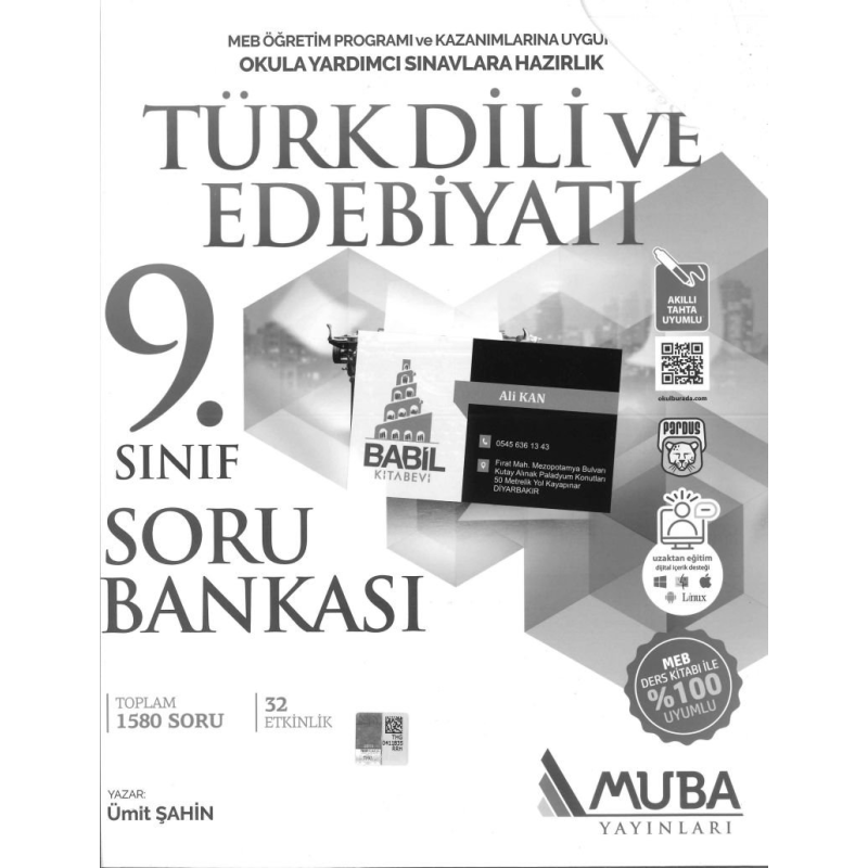 TÜRK DİLİ VE EDEBİYATI SORU BANKASI