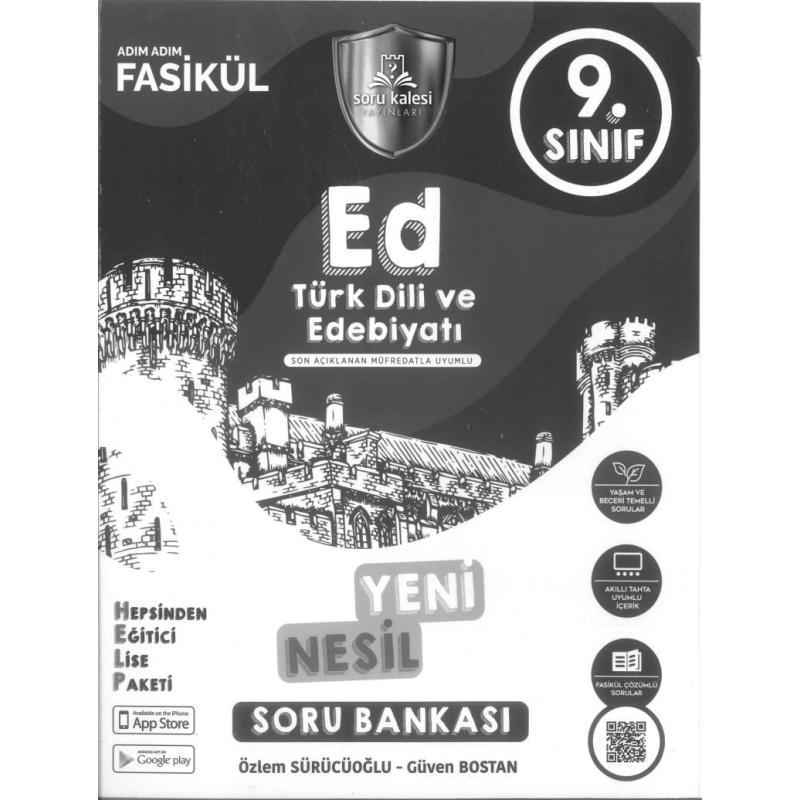 TÜRK DİLİ VE EDEBİYATI SON AÇIKLANAN MÜFREDATLA UYGUN YENİ NESİL SORU BANKASI