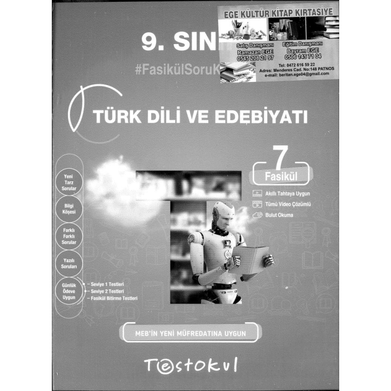 TÜRK DİLİ VE EDEBİYATI FASİKÜL SORU KİTABI
