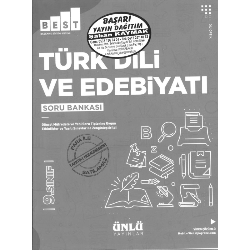 TÜRK DİLİ VE EDEBİYATI SORU BANKASI