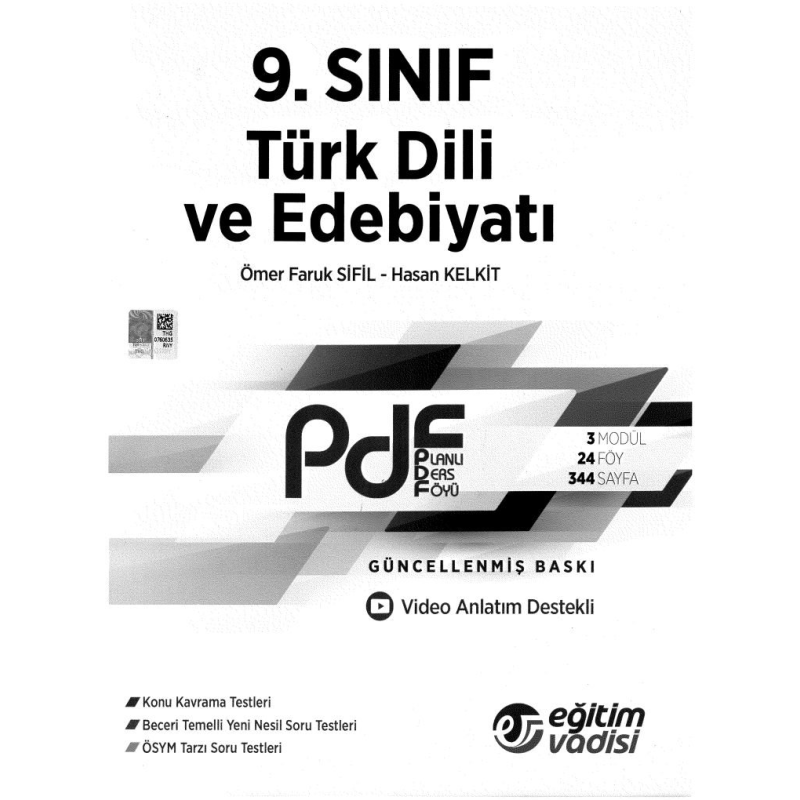 TÜRK DİLİ VE EDEBİYATI PUANLI DERS FÖYÜ