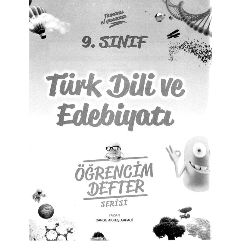 TÜRK DİLİ VE EDEBİYATI ÖĞRENCİM DEFTER