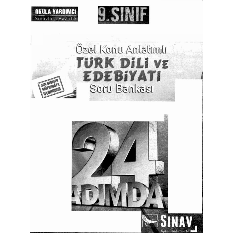ÖZEL KONU ANLATIMLI TÜRK DİLİ VE EDEBİYATI SORU BANKASI 24 ADIMDA