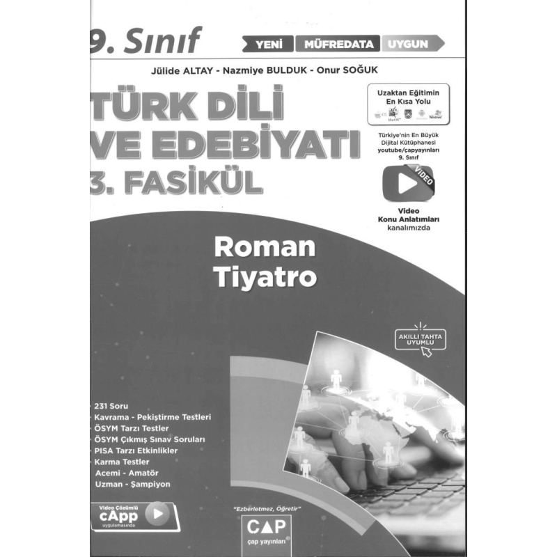 TÜRK DİLİ VE EDEBİYATI 3. FASİKÜL ROMAN TİYATRO